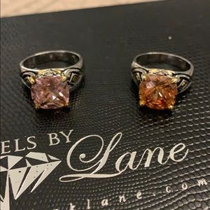 Park Lane Rings Tourmaline color & Topaz color